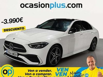 Usado Mercedes C220 200 CV (147 kW) 2023 Blanco Berlina