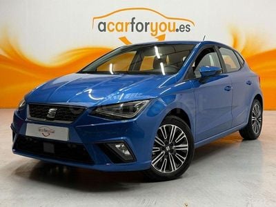 Begagnad Seat Ibiza Style 110 HK (80 kW) 2022 Blå Halvkombi