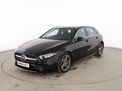 Usado Mercedes A180 AMG line 116 CV (85 kW) 2022 Negro Berlina
