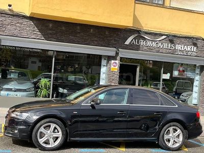 Usado Audi A4 S-Line 150 CV (110 kW) 2015 Negro Berlina