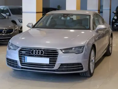 Usado Audi A7 Sportback 272 CV (200 kW) 2015 Gris Utilitario