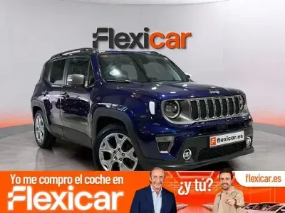Usado Jeep Renegade Limited 120 CV (88 kW) 2019 Azul SUV