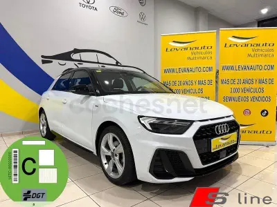 Usado Audi A1 Sportback S-Line 110 CV (80 kW) 2020 Blanco Utilitario