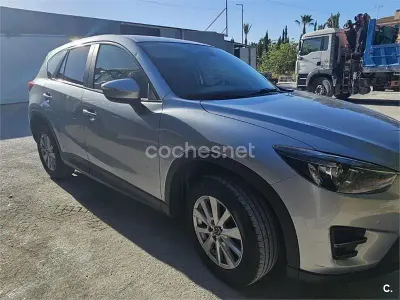 Usado Mazda CX-5 Style 150 CV (110 kW) 2015 Gris / plata SUV