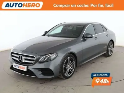Usado Mercedes E220 196 CV (144 kW) 2017 Gris Berlina