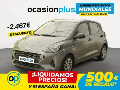 Usado Hyundai i10 67 CV (49 kW) 2022 Blanco Utilitario