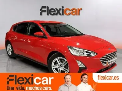 Usado Ford Focus Vignale 125 CV (91 kW) 2018 Rojo