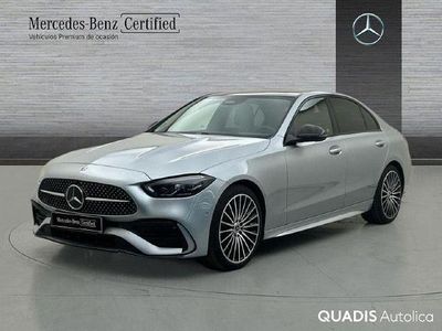 Usado Mercedes C220 200 CV (147 kW) 2025 Plata hightech