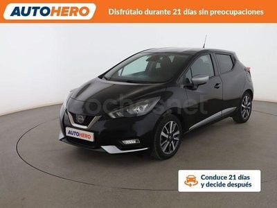 Usado Nissan Micra 92 CV (67 kW) 2021 Negro Utilitario