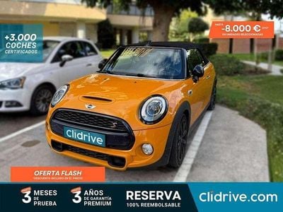 Usado Mini Cooper S Cabriolet 170 CV (125 kW) 2016 Naranja Descapotable