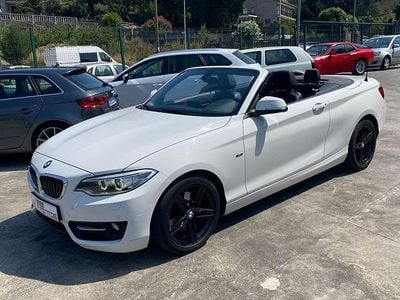 Usado BMW 220 190 CV (139 kW) 2015 Blanco Descapotable