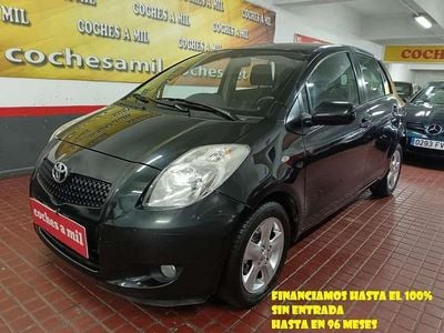 Usado Toyota Yaris Sol 86 CV (63 kW) 2006 Negro Utilitario