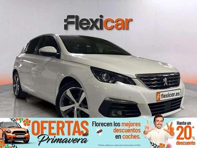 Usado Peugeot 308 Allure 131 CV (96 kW) 2019 Blanco Utilitario