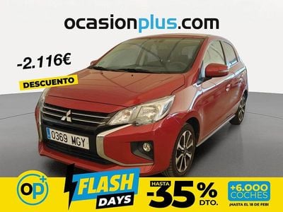 Usado Mitsubishi Space Star 71 CV (52 kW) 2023 Rojo Berlina