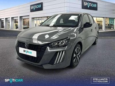 Usado Peugeot 208 Allure 101 CV (74 kW) 2025 Gris Utilitario