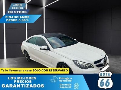 Blanco Usado 2015 Mercedes E250 Coupe | 23.990 € (Un poco caro)