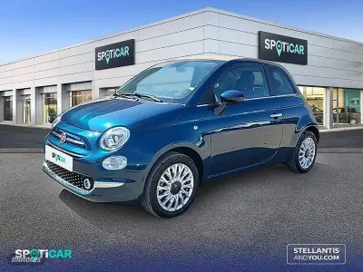 Usado Fiat 500 Dolcevita 70 CV (51 kW) 2024 Azul Descapotable