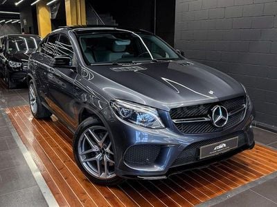 Usado Mercedes GLE400 333 CV (244 kW) 2016 Gris Coupe