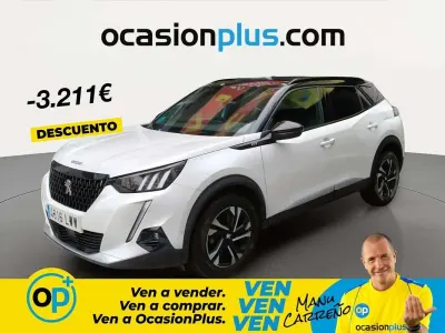Usado Peugeot 2008 GT 131 CV (96 kW) 2022 Blanco SUV