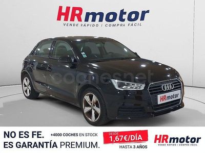 Usado Audi A1 Sportback 90 CV (66 kW) 2017 Negro Utilitario
