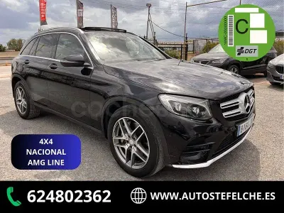 Brugt Mercedes GLC220 AMG line 170 HK (125 kW) 2016 Sort SUV