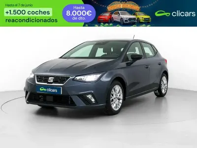 Usado Seat Ibiza FR 110 CV (80 kW) 2022 Gris / plata Utilitario