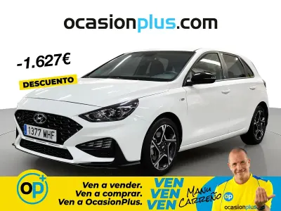 Usado Hyundai i30 N Line 120 CV (88 kW) 2023 Blanco Berlina