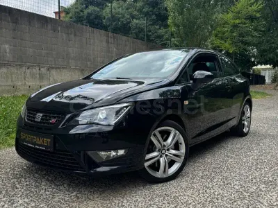 Usado Seat Ibiza SC FR 110 CV (80 kW) 2017 Negro Utilitario