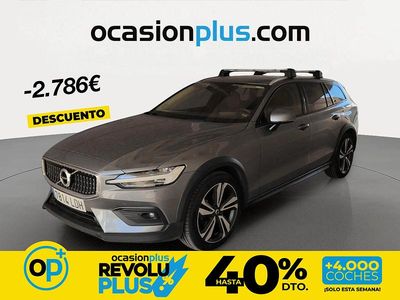 Usado Volvo V60 CC Pro 190 CV (139 kW) 2019 Gris / plata Familiar