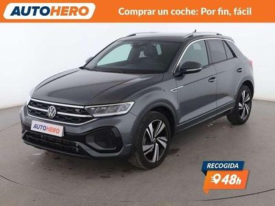 Usado VW T-Roc R-line 151 CV (111 kW) 2022 Gris SUV