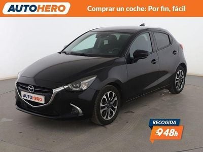 Usado Mazda 2 90 CV (66 kW) 2019 Negro Berlina