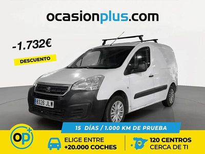 Usado Peugeot Partner 75 CV (55 kW) 2016 Blanco Monovolumen