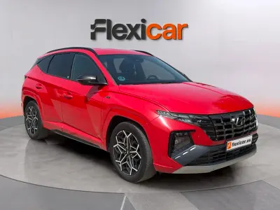 Usado Hyundai Tucson N Line 150 CV (110 kW) 2024 Rojo SUV