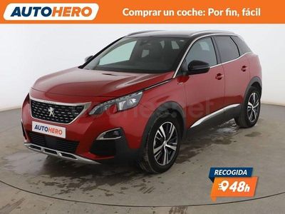 Usado Peugeot 3008 GT-line 130 CV (95 kW) 2018 Rojo SUV