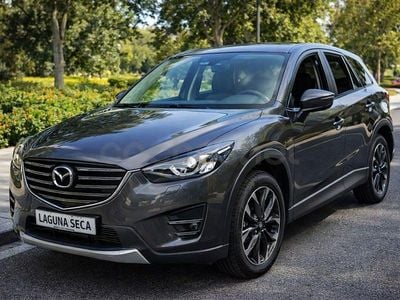 Usado Mazda CX-5 Luxury 150 CV (110 kW) 2016 Gris / plata SUV