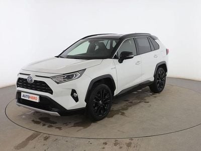 Usado Toyota RAV4 Hybrid Style 222 CV (163 kW) 2021 Blanco SUV