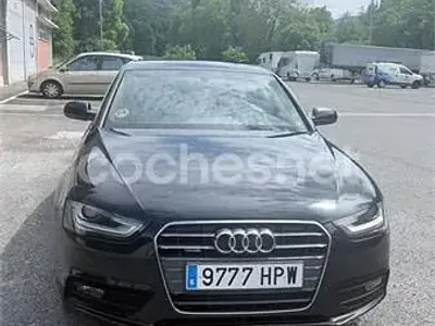 Usado Audi A4 S-Line 177 CV (130 kW) 2013 Negro Berlina