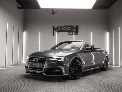 Usado Audi A5 Cabriolet S-Line 190 CV (139 kW) 2016 Gris / plata Descapotable