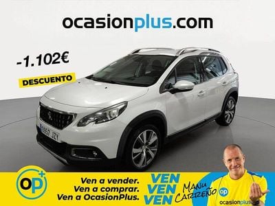 Usado Peugeot 2008 Allure 120 CV (88 kW) 2017 Blanco SUV
