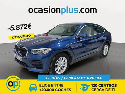 Usado BMW X4 252 CV (185 kW) 2018 Azul SUV