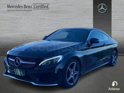 Usado Mercedes C220 170 CV (125 kW) 2016 Negro Coupe