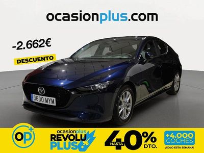 Usado Mazda 3 Prime-Line 140 CV (102 kW) 2025 Azul Berlina