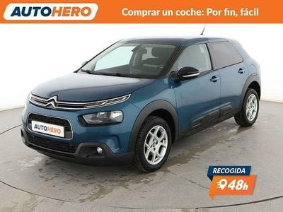 Usado Citroën C4 Cactus Feel 110 CV (80 kW) 2018 Azul Utilitario