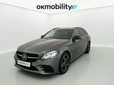 Usado Mercedes C220 AMG line 194 CV (142 kW) 2021 Grey dark Familiar