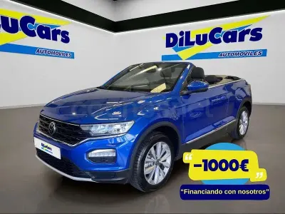 Usado VW T-Roc 115 CV (84 kW) 2020 Azul SUV