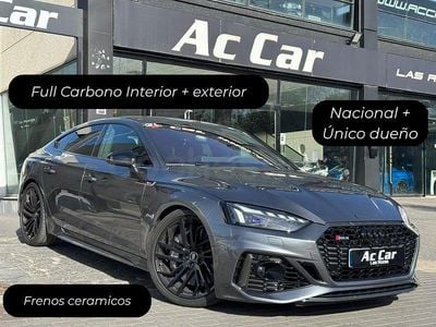Usado Audi RS5 Sportback Performance 450 CV (330 kW) 2020 Gris / plata Berlina