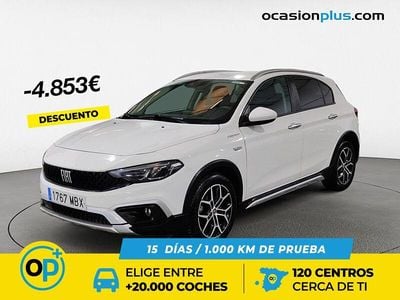 Usado Fiat Tipo Cross 130 CV (95 kW) 2022 Blanco Berlina