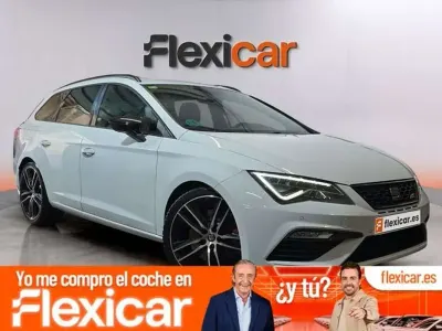 Usado Seat Leon ST CUPRA 300 CV (220 kW) 2018 Blanco Familiar
