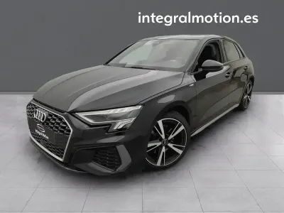 Usado Audi A3 S-Line 149 CV (109 kW) 2021 Negro Berlina