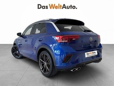 Usado VW T-Roc R 300 CV (220 kW) 2021 Azul SUV